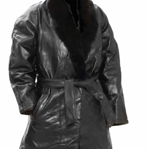 Arielle Italian Stone Design  Jackets & Blazers - Leather coat